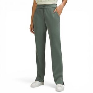 70. Lululemon Brushed Softstreme Split-Hem High-Rise Pant
Smoked Spruce Size 12